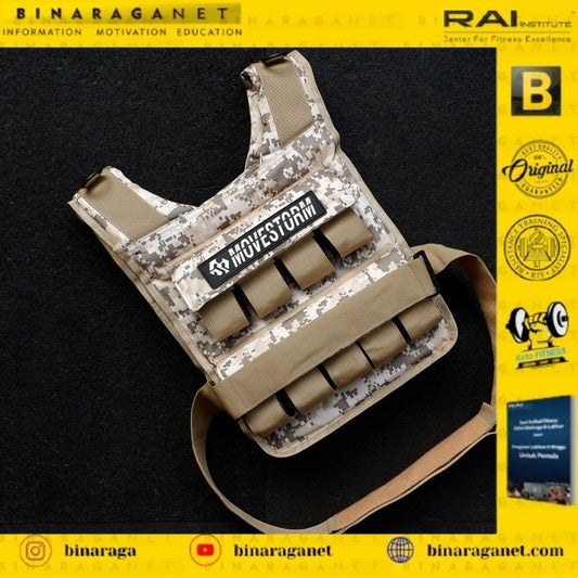 Movestorm Contender Weight Vest - Camo fleck
