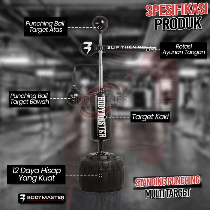 BODYMASTER Boxing Punching Trainer E263 Speed Sparbar Bar Reflex Bag