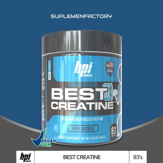 BPI Sports Best Creatine 83 Serving 250 Gram Micronized Monohydrate