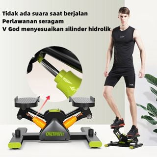 OneTwoFit Mini Stepper V-shape Air Climber Steper Walker Glider Steper