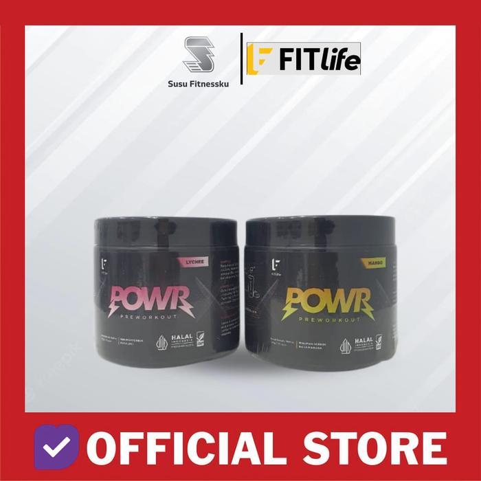 Fitlife Pre Workout POWR 35 Serving PRE Workout - Mango
