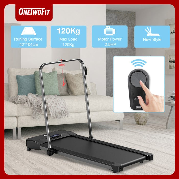 OneTwoFit Treadmill Elektrik Walking Pad Portable Treadmill Listrik