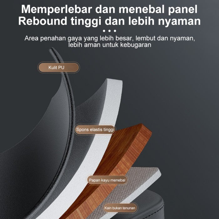 OneTwoFit Sit Up Bench Adjustable Folding Fitness Bench Dumbbell Weight Bench Home Fitness