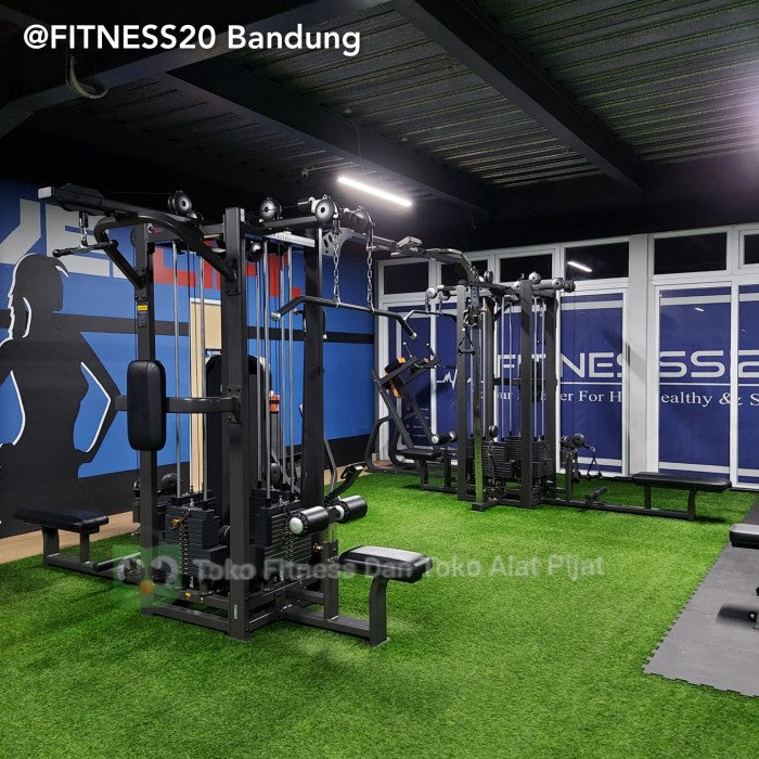 AnyFit PE409 8-STACK STATION / MASHINE CABLLE JUNGGLE / PREMIUM CLASS - Pembayaran Ke2