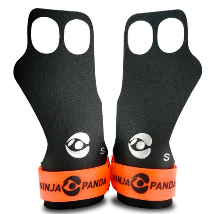 XMASTER CrossFit Palm Grip Gymnastics Pull up hand gloves Bear Komplex Sport Gear Muscle up ROGUE - Green XMASTER, S