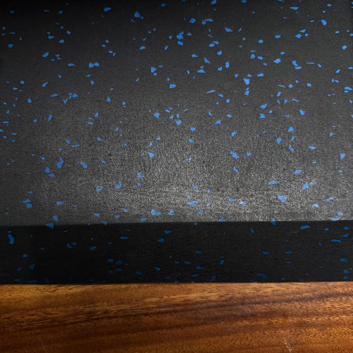 XMASTER Rubber Gym Floor Mat 50x50x3cm | Anti Selip & Anti Bau | Alas Karet Fitness - side