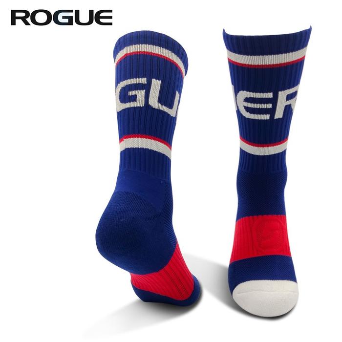 ROGUE Crew Socks Unisex Asli Asli Dukungan Lengkungan Latihan Kekuatan CrossFit Powerlifting - Skull Camou