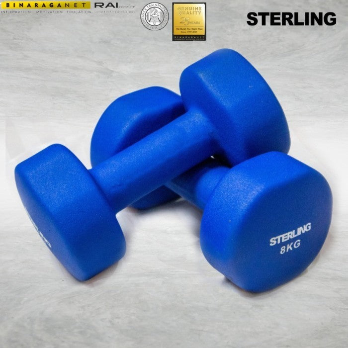 BINARAGANET NEOPRENE DUMBBELL SET 8 kg