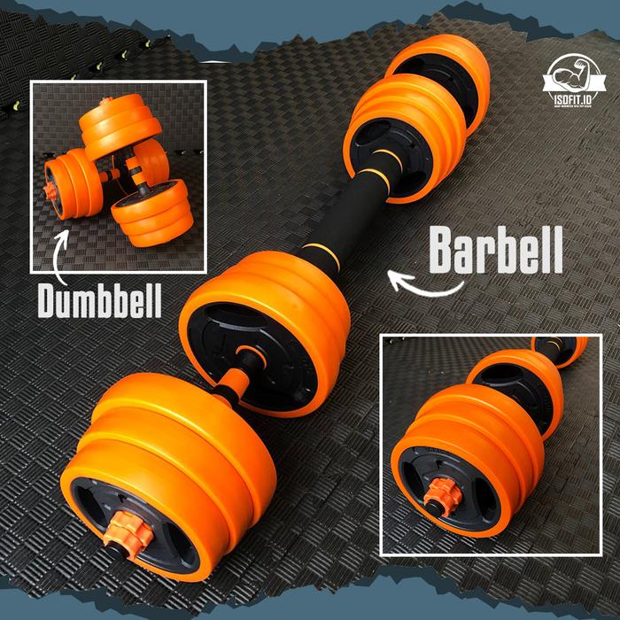 DUMBELL SET SNJ-03 / Barbel / Dumbbell Set / Alat Angkat Beban / Alat Fitness New Varian - SNJ03 3IN1-10KG
