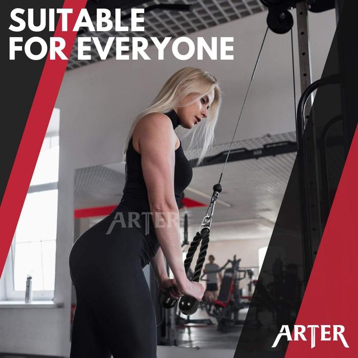 ARTER Tricep Rope Tali Pull Rope Biceps Latihan Otot Trisep Gym Acc