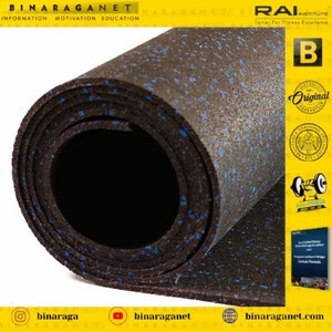 RUBBER FLOORING 6MM 1 ROLL (10METER)