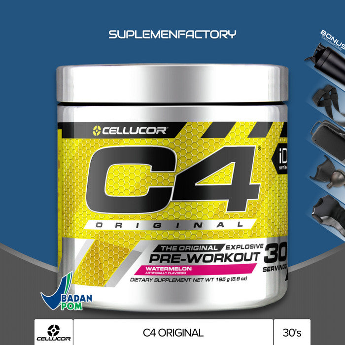 Cellucor C4 Original 30 Servings 165 gram Pre Workout - Watermelon