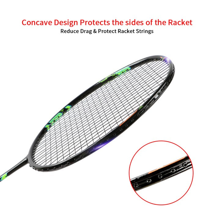 OneTwoFit RAKET BADMINTON Carbonex Raket Bulutangkis Set G5 82g Beli