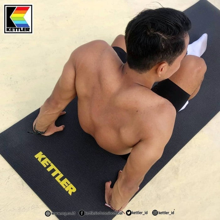 Kettler Yoga Matras 8mm 104-300 Black