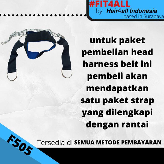F505 alat olah raga sabuk BELT WEIGHT GYM latihan otot KEPALA LEHER