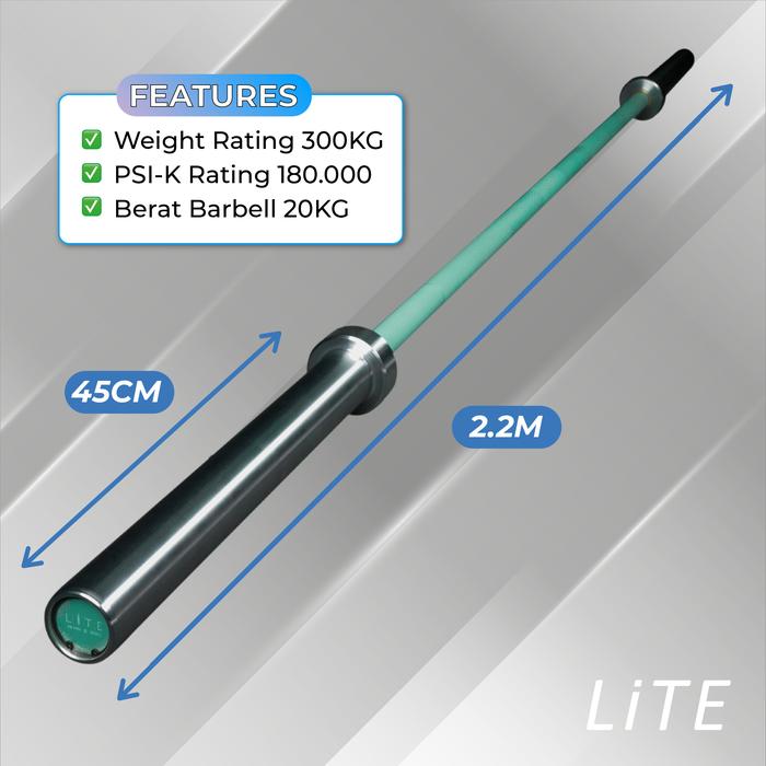 BARBELL LITE MEN PRO 20kg
