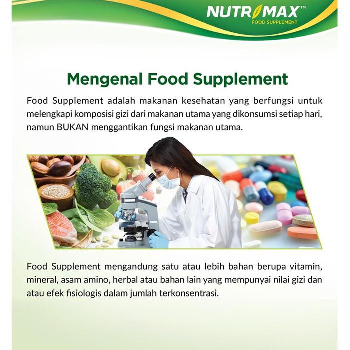 Nutrimax Lingzhi Plus untuk Detox Detoksifikasi Antioksidan Imunitas Alergi Keputihan - 30 Naturecaps