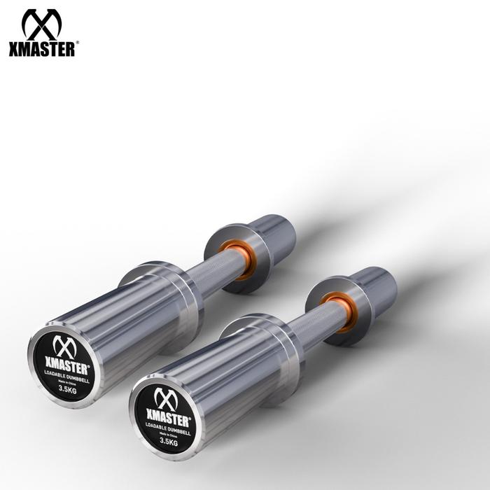 XMASTER Loadable Dumbbell Mini Barbell Fitness Gym Max Load 120KG CrossFit ROGUE ELEIKO - 5KG-1 pac