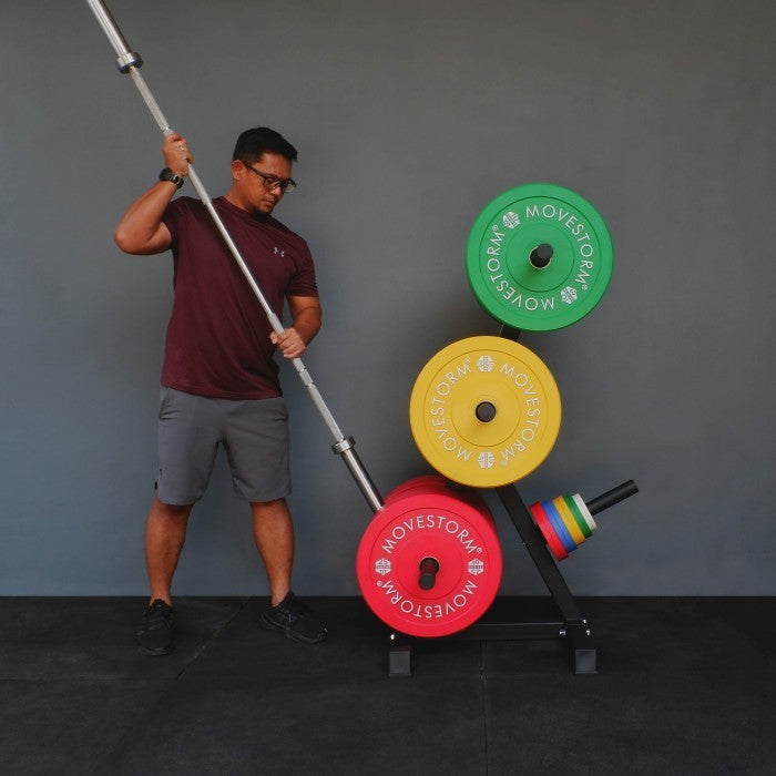 Movestorm Ultimate Olympics Weight Tree (Barbell&Bumper plate storage)