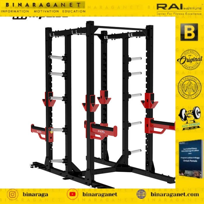 IMPULSE HSPR03 DOUBLE HALF RACK