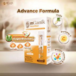 Mganik Metafiber Travel Size 7 Sachet - Suplemen Diabetes