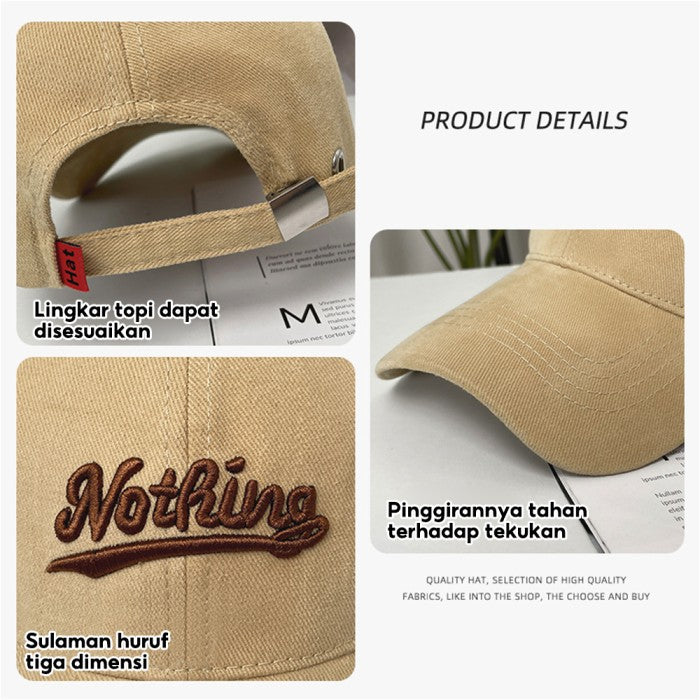 OneTwoFit Baseball Cap Adjustable length High Quality Bordir Baseball