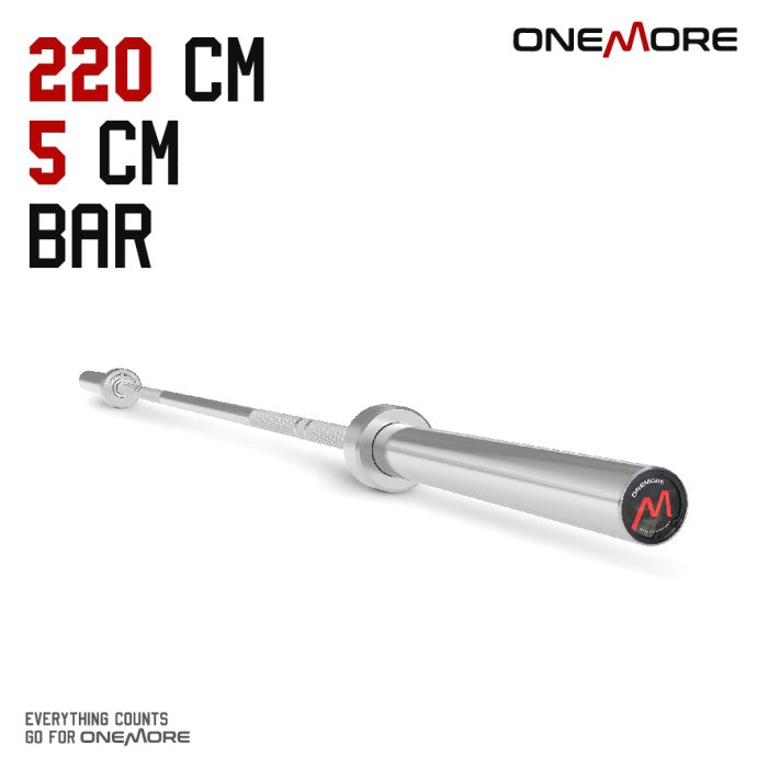 ONE MORE 220CM 5CM Barbel Stick Stik Barbell