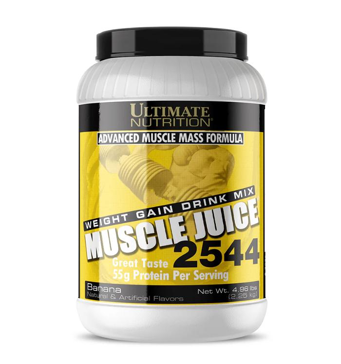 Paket Bundling Ultimate Nutrition Creatine Monohydrate Biovolumizing x Muscle Juice 2544, 4,96lb suplemen fitness / suplemen gym / suplemen protein penambah massa otot - Chocolate