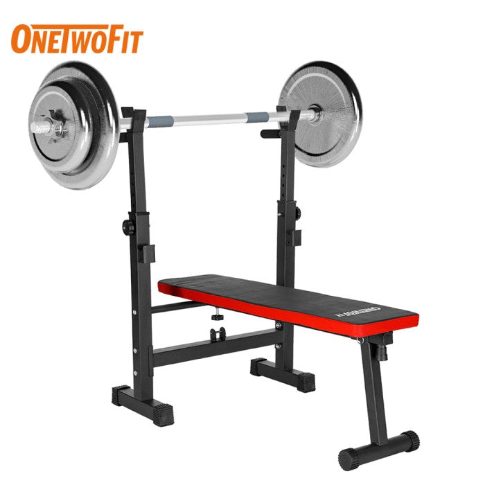 Onetwofit Bench press kecil Multi fungsi Berat Bangku