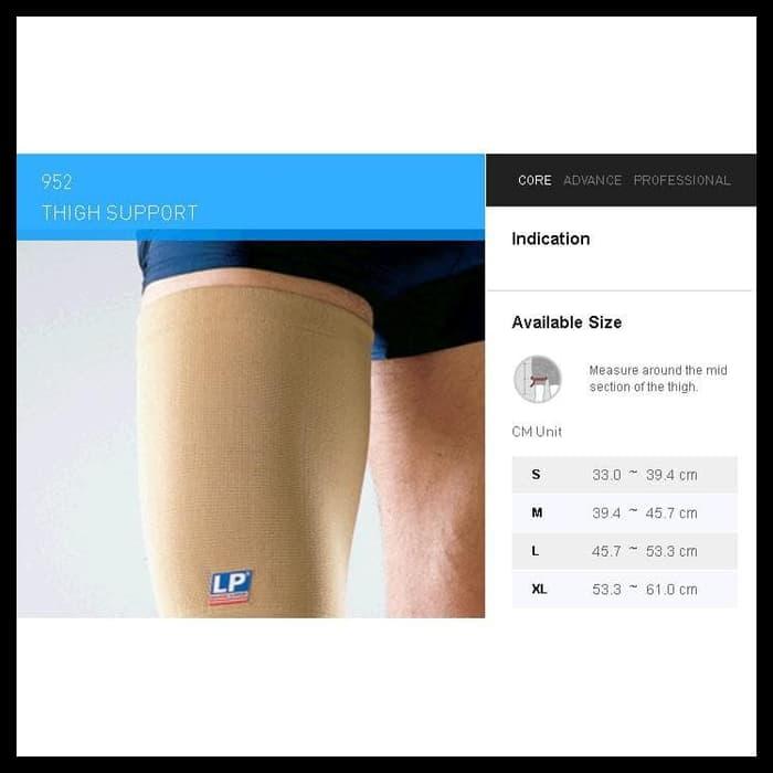 LP SUPPORT THIGH ELASTIC LP-952 - S