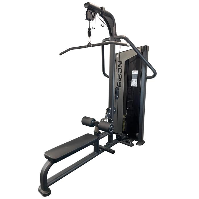 Bison Pulldown + Row Pin Loaded Fitness Station