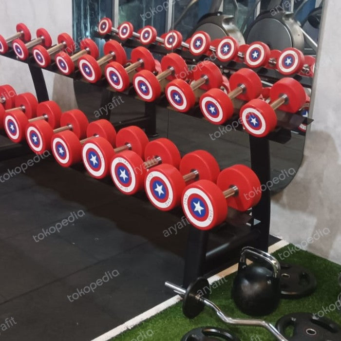 Paket Dumbbell Set 2,5kg-25kg + Rack
