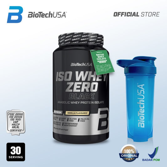 Biotech  - ISOWHEY ZERO BLACK 908 Gram - Vanila