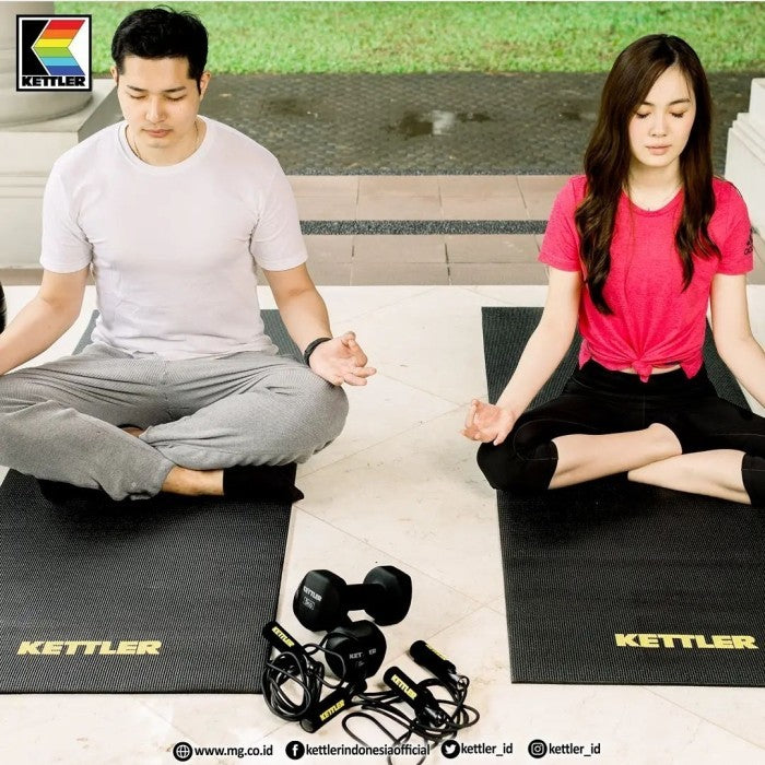 Kettler Yoga Matras 8mm 104-300 Black