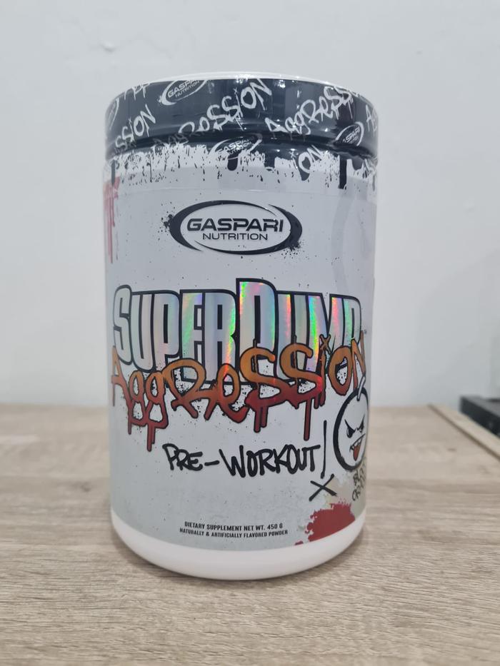 Gaspari Superpump Aggression 25 Serving Preworkout - Gangsta Grape