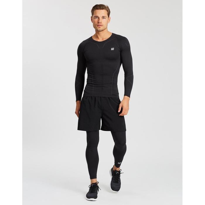 LP SUPPORT AIR COMPRESSION LONG SLEEVE TOP MEN LP-ARM2401Z - SB-BL, S