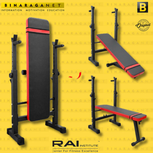 Bench BODYMASTER Mini Bench Press - Bangku Kursi Fitness