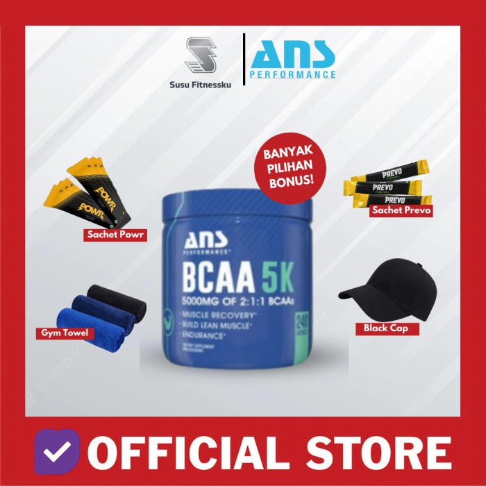 ANS BCAA 240 Capsul 5gram BCAA ratio 2:1:1