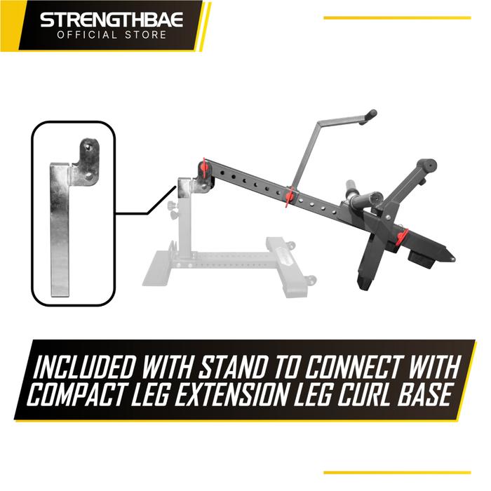 Belt Squat Attachment STRENGTHBAE Power Rack Attachments Leg Press Hack Squad Legpress Machine