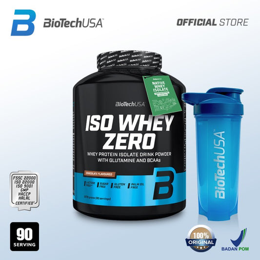 Biotech  - ISOWHEY ZERO LACTOSE 2270 Gram - Coklat