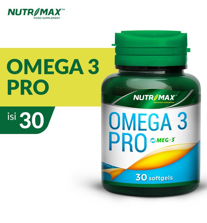 Paket Bundling Nutrimax Vitamin D3 1000 IU Nutrimax Omega 3 Pro Softgel
