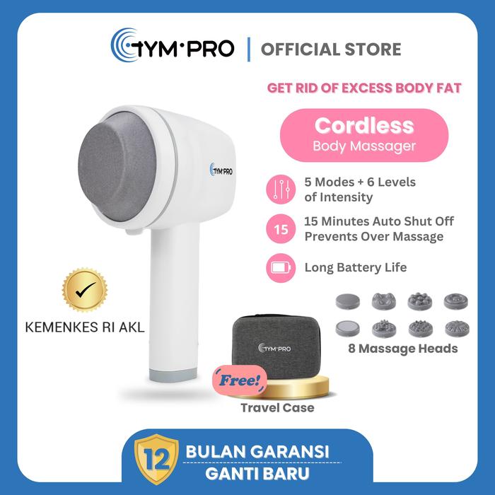 GYMPRO CARE 1 Alat Pijat Getar Alat Pelangsing Portable Elektrik Body Massager