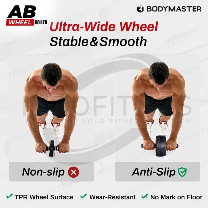 BODYMASTER Speed Abs BM-R012 AB Wheel Roller - Fitness Gym