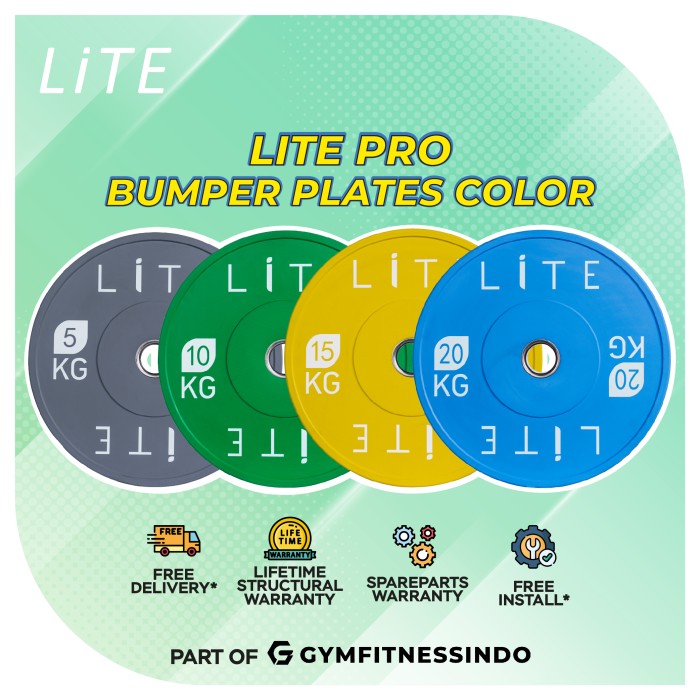 BUMPER PLATE LITE PRO - 5kg