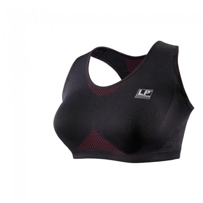 LP SUPPORT COMPRESSION WOMEN BRA EMBIOZ LP-235Z - BLACK, L