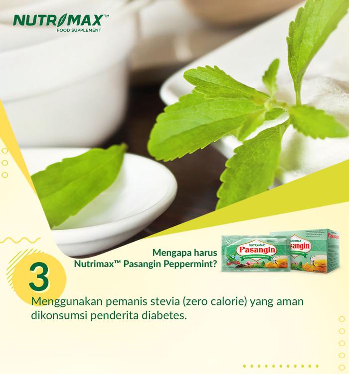 Nutrimax Pasangin Papermint Membantu Meredakan Gejala Masuk Angin Pemanis Stevia Tenggorokan Lega Daya Tahan Tubuh
