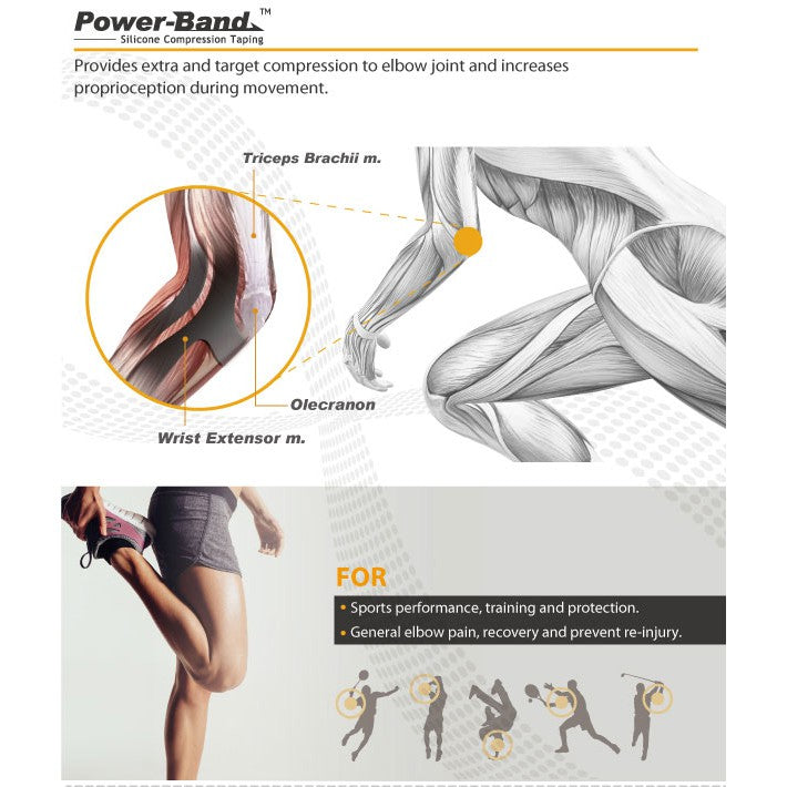 Elbow Stabilizer Bodyvine Triple-Compression
