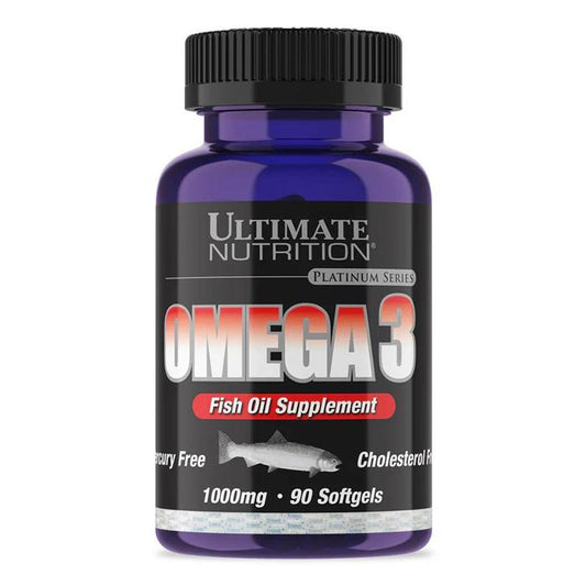 Ultimate Nutrition Omega 3 18:12 Softgels - Suplemen Fitness, Suplemen Gym, Suplemen Protein - 90 gels