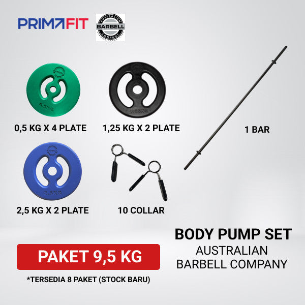 ABC - Smiley Set Paket 9,5 kg Plate Campur (Baru)