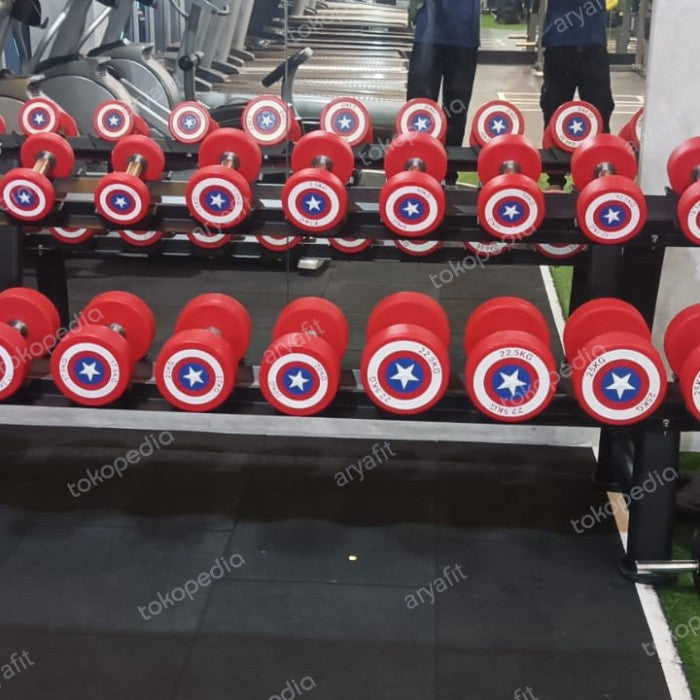 Paket Dumbbell Set 2,5kg-25kg + Rack